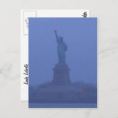 Lady Liberty Het Vrijheidsbeeld VS 4 juli Briefkaart (Voorkant / Achterkant)