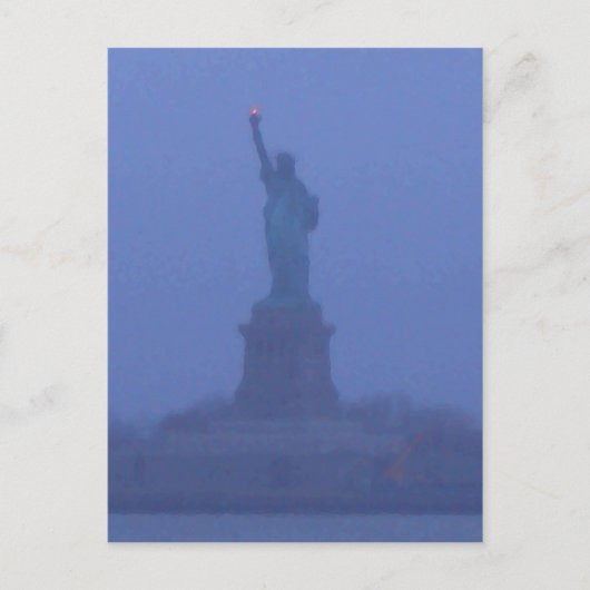 Lady Liberty Het Vrijheidsbeeld VS 4 juli Briefkaart (Voorkant)