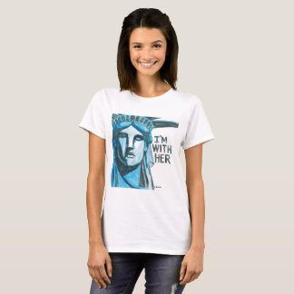 Lady Liberty - Ik ben bij haar T-shirt