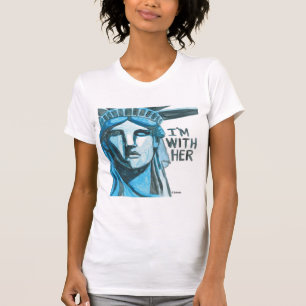 Lady Liberty - Ik ben bij haar T-shirt
