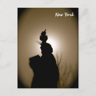 Lady Liberty in al haar glorie Briefkaart