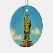 Lady Liberty Keramisch Ornament (Rechts)