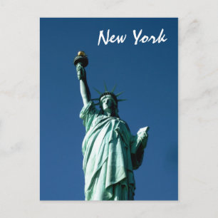 Lady Liberty (kleur) Briefkaart