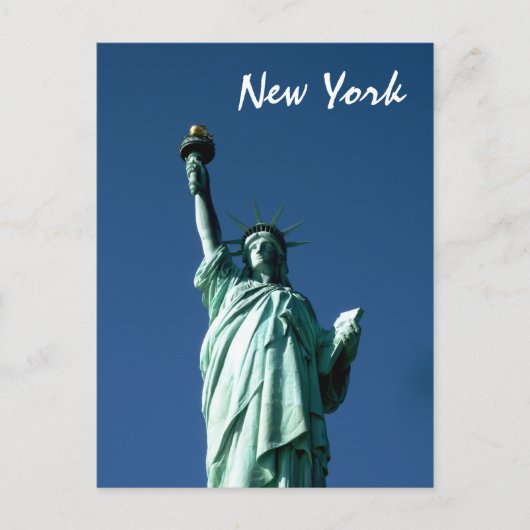 Lady Liberty (kleur) Briefkaart (Voorkant)
