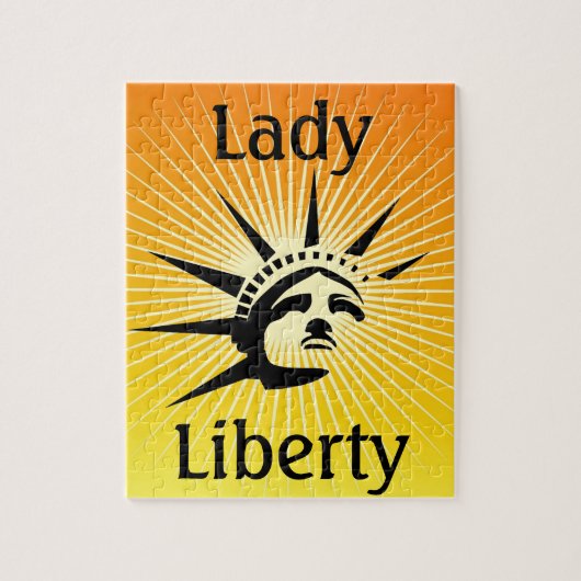 Lady Liberty Legpuzzel (Verticaal)