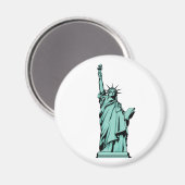 Lady Liberty Magneet (Voorkant / Achterkant)