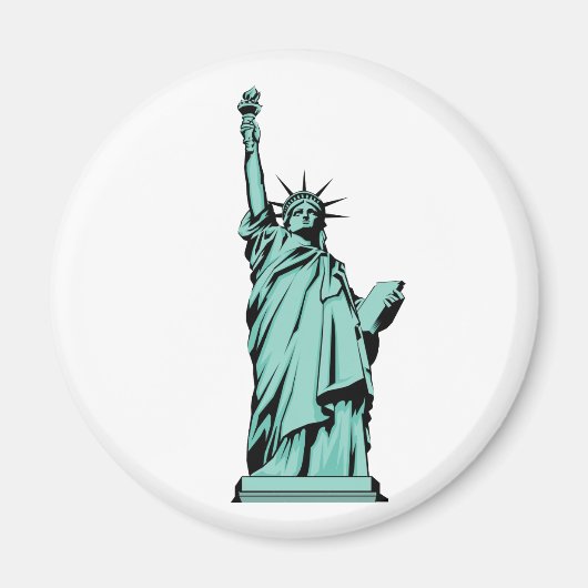 Lady Liberty Magneet (Voorkant)