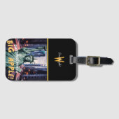 Lady Liberty New York City Groet Bagagelabel (Voorkant (horizontaal))