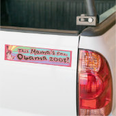 Lady Liberty Obama Mama Bumpersticker  (Op Truck)