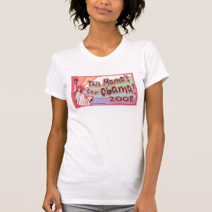 Lady Liberty Obama Mama Shirt 
