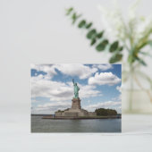 Lady Liberty op een zomerdag Briefkaart (Staand voorkant)