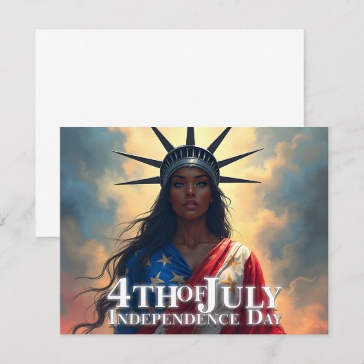 Lady Liberty opnieuw voorgesteld - Een nieuw gezic (Voorkant / Achterkant)