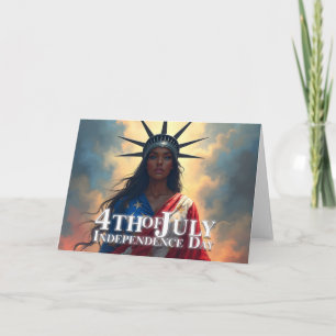 Lady Liberty opnieuw voorgesteld – Een nieuw gezic Kaart