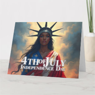 Lady Liberty opnieuw voorgesteld - Een nieuw gezic Kaart