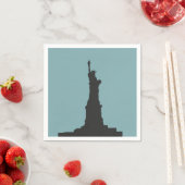 Lady Liberty Paper Napkins Servetten (Insitu)