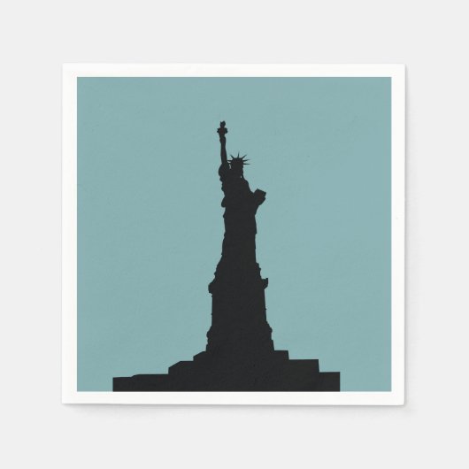 Lady Liberty Paper Napkins Servetten (Voorkant)