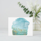 Lady Liberty Poem Briefkaart (Staand voorkant)