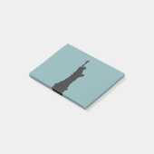 Lady Liberty Post-it® notes (Schuin)