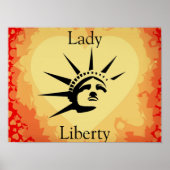 Lady Liberty Poster (Voorkant)