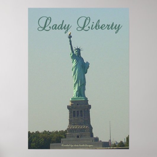 Lady Liberty Poster (Voorkant)