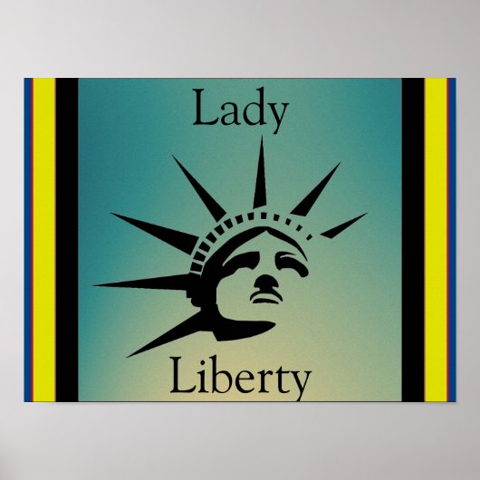 Lady Liberty Poster (Voorkant)