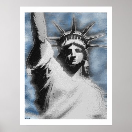 Lady Liberty Poster (Voorkant)