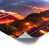 Lady Liberty says to Russia - Let Go of USA Poster (Hoek)