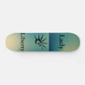 Lady Liberty Skateboard (Horizontaal)