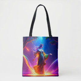 Lady Liberty Strikes for Freedom Democracy USA Tote Bag