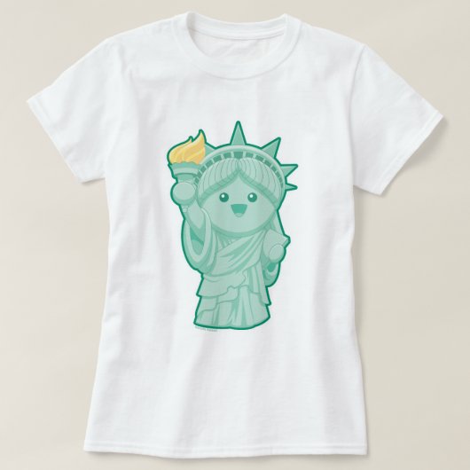 Lady Liberty T-shirt (Design voorkant)