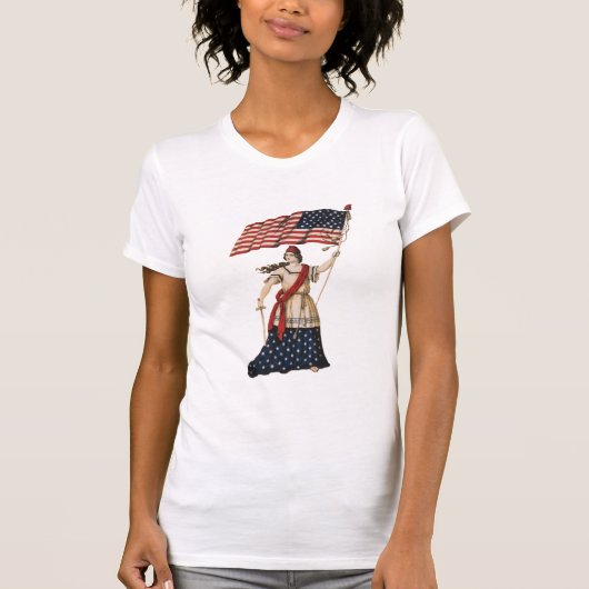 Lady Liberty T-shirt (Voorkant)