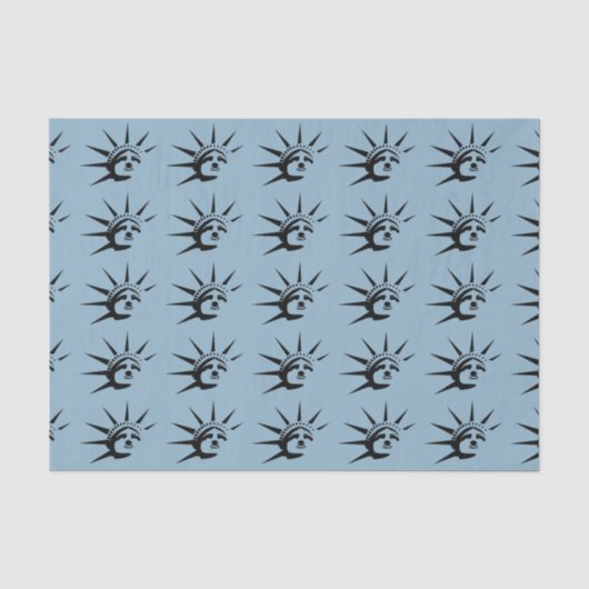 Lady Liberty Tissue Paper Tissuepapier (Voorkant)