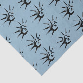 Lady Liberty Tissue Paper Tissuepapier (Detail)