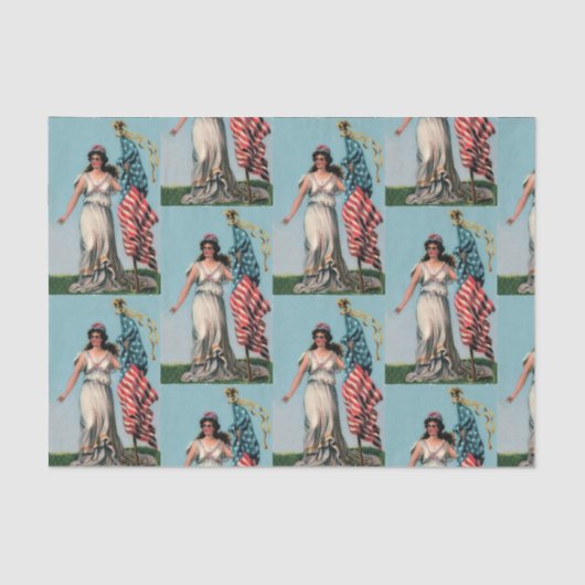  Lady Liberty Tissuepapier (Voorkant)
