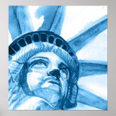 Lady Liberty tranen Poster (Voorkant)