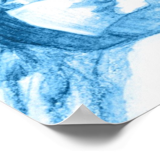 Lady Liberty tranen Poster (Hoek)