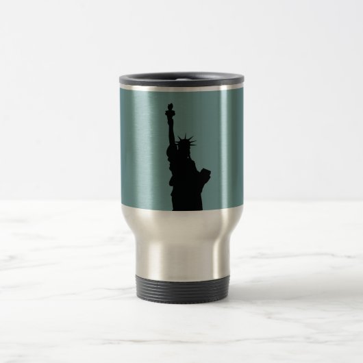 Lady Liberty Travel/Commuter Mok (Center)