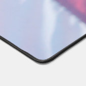 Lady Liberty USA Flag Sky Clouds Vrijheidsbeeld Bureaumat (Hoek)