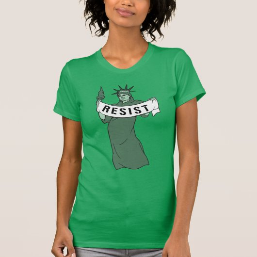 LADY LIBERTY VERZET ZICH TEGEN T-SHIRT (Voorkant)