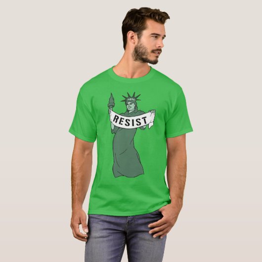 LADY LIBERTY VERZET ZICH TEGEN T-SHIRT (Voorkant volledig)