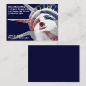 Lady Liberty Visitekaartje (Voorkant / Achterkant)