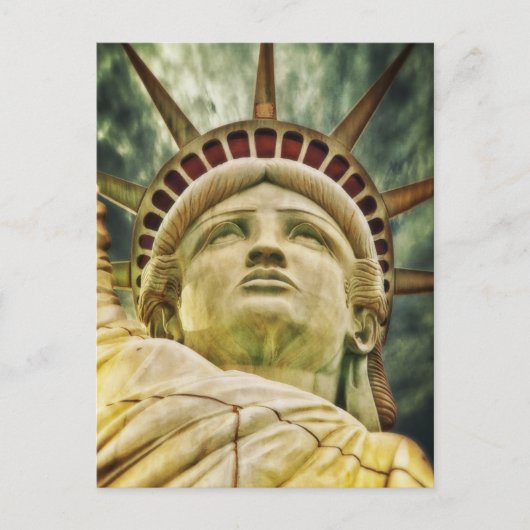 Lady Liberty, Vrijheidsbeeld Briefkaart (Voorkant)