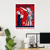 Lady Liberty War Bonds Poster (Thuiskantoor)