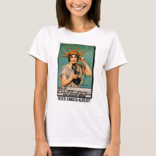 Lady Liberty We hebben nu miljoenen nodig T-shirt