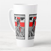 Lady Liberty WWI US Patriottisch Poster 1918 Latte Mok (Linkerhoek)