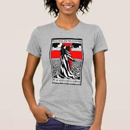 Lady Liberty WWI US Patriottisch Poster 1918 T-shirt