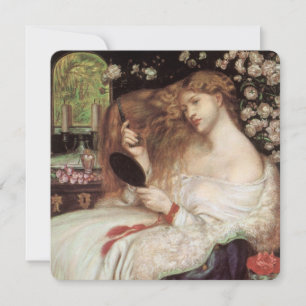Lady Lilith door Rossetti, Antiek Victoriaans Port