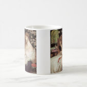 Lady Lilith door Rossetti, Antiek Victoriaans Port Koffiemok (Center)