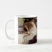 Lady Lilith door Rossetti, Antiek Victoriaans Port Koffiemok (Links)