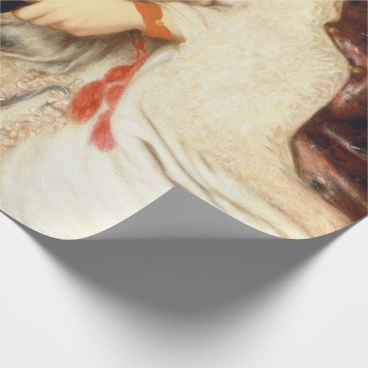 Lady Lilith (Verbluffende schoonheid met Long Red  Cadeaupapier (Hoek)